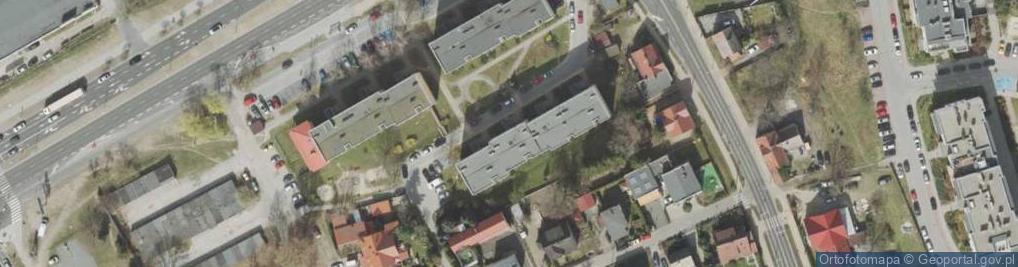 Zdjęcie satelitarne Zakład Murarski