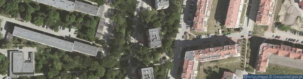 Zdjęcie satelitarne Zakład Ogólnobudowlany Elektroinstalacje Zbgniew Jawień