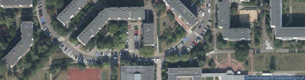 Zdjęcie satelitarne Zakład Płytkarski