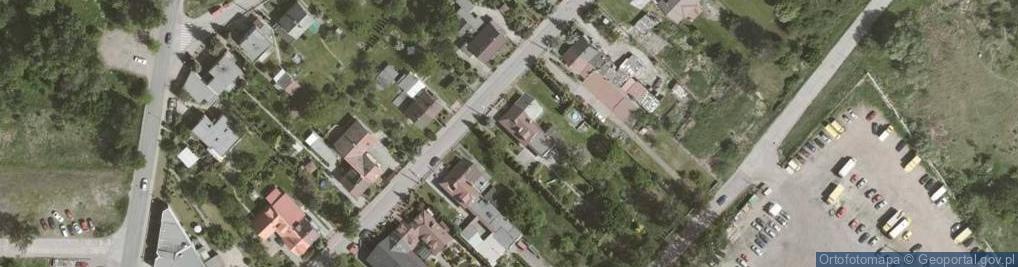 Zdjęcie satelitarne Zakład Projekt i Realizacji Robót Budowl Montaż Elkar