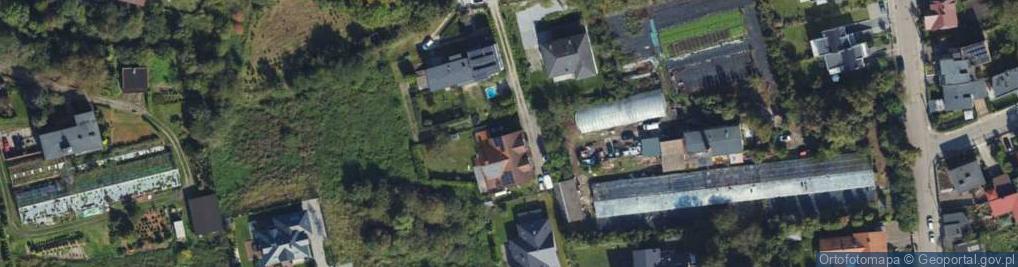 Zdjęcie satelitarne Zakład Projektowo Handlowo Usługowy Architraw