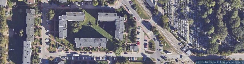 Zdjęcie satelitarne Zakład Usług Technicznych Inżynierii Lądowej Łukasz Wieczorek