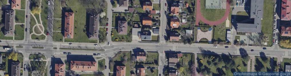 Zdjęcie satelitarne Zakład Usług Wysokościowych i Budowlano Instalatorskich Beata i Wojciech Narodowscy