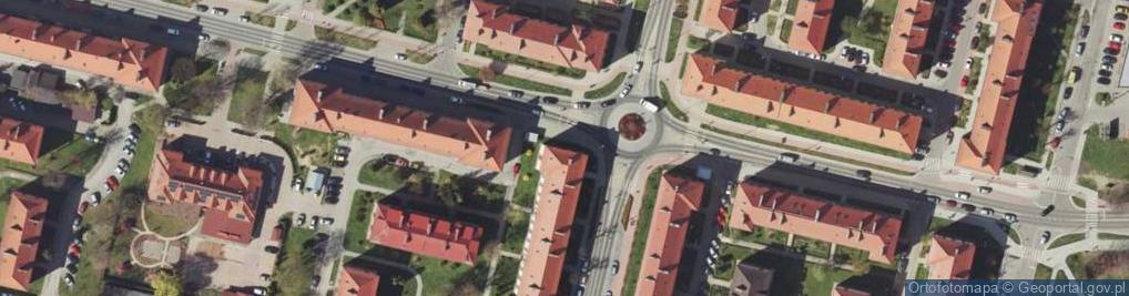 Zdjęcie satelitarne Zakład Usługowo Handlowy Hil