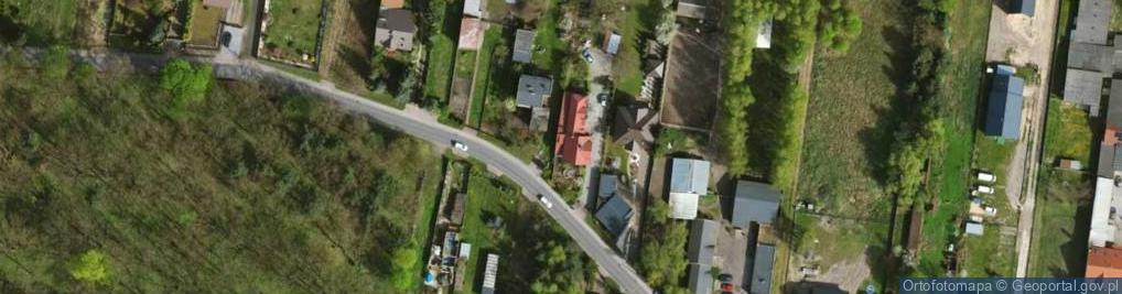 Zdjęcie satelitarne Zakład Usługowo Handlowy