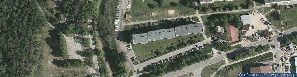 Zdjęcie satelitarne Zakład Usługowo-Produkcyjny ' Frastan ' Wrucha Stanisław