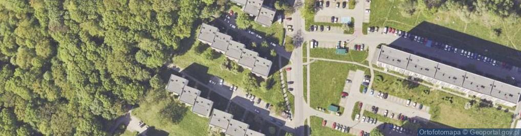 Zdjęcie satelitarne Zakład Wielobranżowy Elcom Helena Jonderko Ujma Jan Wojdyła