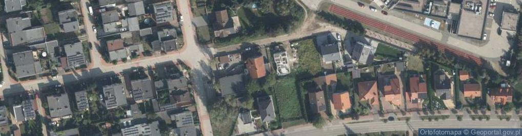 Zdjęcie satelitarne Zakład Zieleniarsko Drogowy Abramowski Robert Abramowski Budownictwo Drogowe Abramowscy R i R Abramowscy
