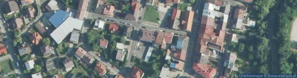 Zdjęcie satelitarne Zarząd Dróg Powiatowych w Brzesku z Siedzibą w Przyborowie