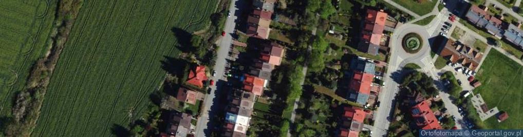 Zdjęcie satelitarne Zbigniew Kotulski Firma Drogowa TWZ - Tadeusz Żak, Wojciech Dryś, Zbigniew Kotulski