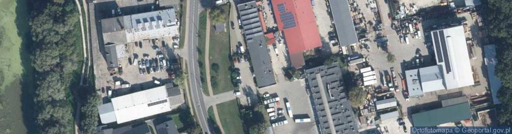 Zdjęcie satelitarne Zbigniew Marczuk Elektromar Przedsiębiorstwo Robót Elektroenergetycznych
