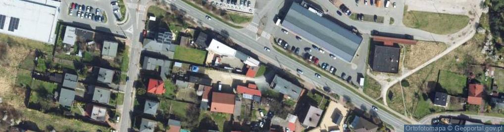 Zdjęcie satelitarne Zbigniew Palutkiewicz Przedsiębiorstwo Budowlano Handlowe Waxbud Zbigniew Palutkiewicz /PBH Waxbud Zbigniew Palutkiewicz