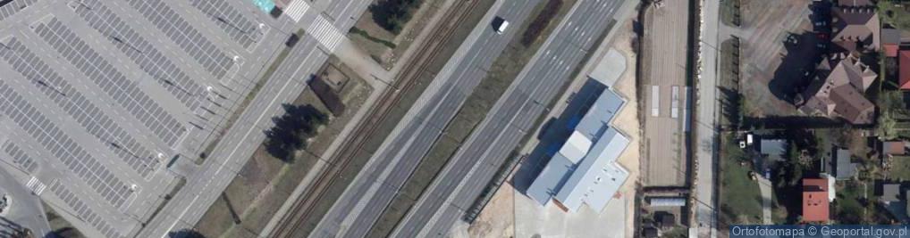 Zdjęcie satelitarne Centrum NC+ Port Łódź