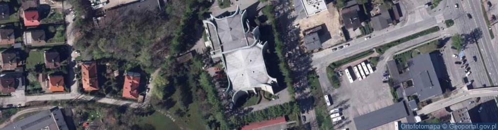 Zdjęcie satelitarne Caritas Diecezji Bielsko-Żywieckiej