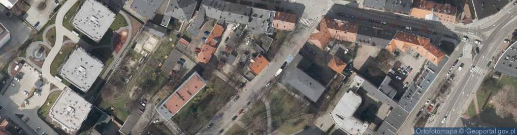 Zdjęcie satelitarne Caritas Diecezji Gliwickiej
