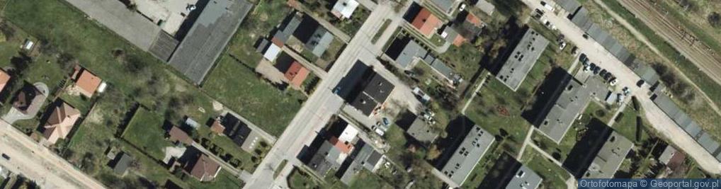 Zdjęcie satelitarne Działdowskie Centrum Caritas