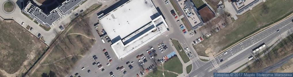 Zdjęcie satelitarne Carrefour - Stacja paliw