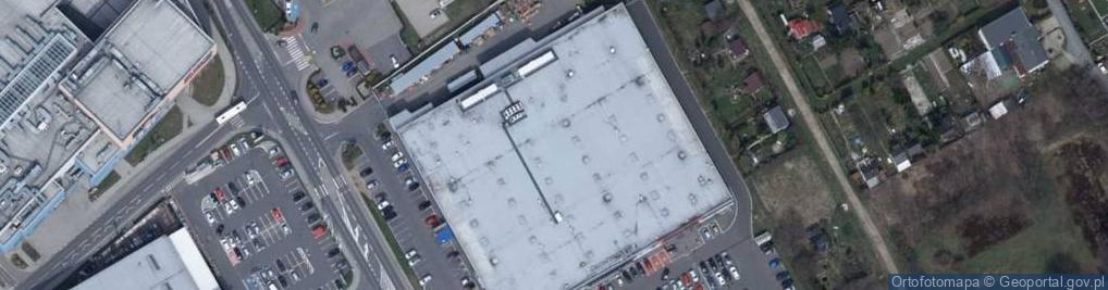 Zdjęcie satelitarne Carrefour - Stacja paliw