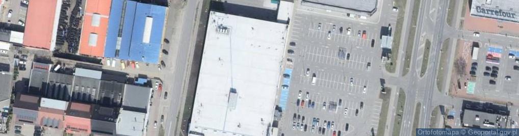 Zdjęcie satelitarne Carrefour - Stacja paliw