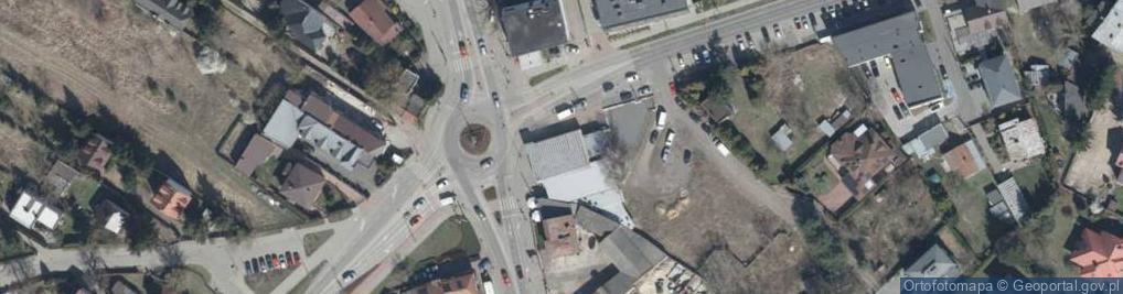 Zdjęcie satelitarne Carrefour Express