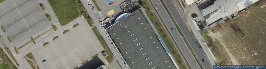 Zdjęcie satelitarne Castorama Gdańsk Oliwa