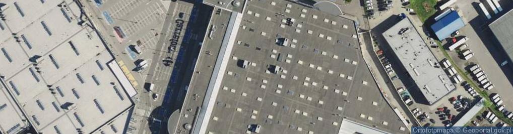 Zdjęcie satelitarne Centrum Handlowe Dąbrówka