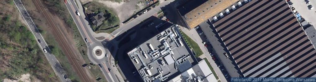Zdjęcie satelitarne Centrum Handlowe Ferio Wawer