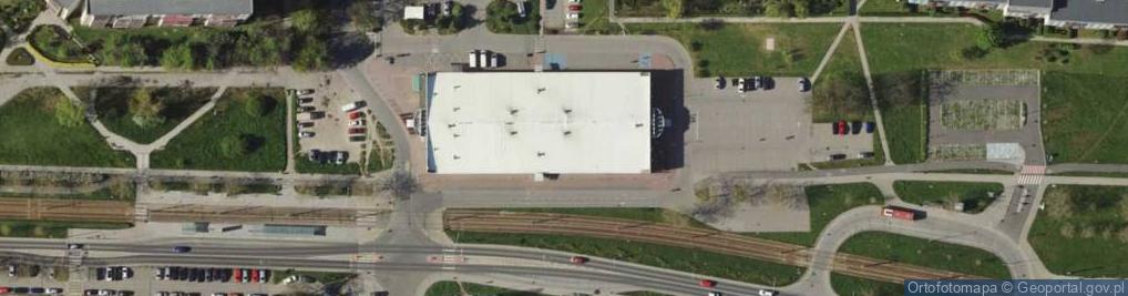 Zdjęcie satelitarne Centrum Handlowe Gaj