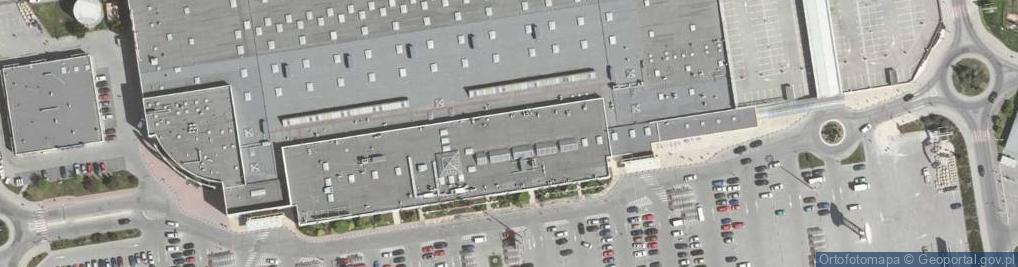 Zdjęcie satelitarne Centrum Handlowe Krokus