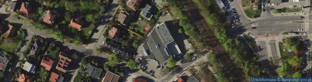 Zdjęcie satelitarne Centrum Handlowe Krzyki