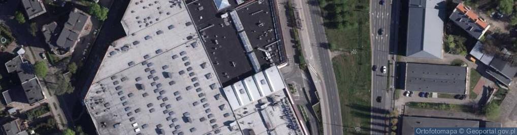 Zdjęcie satelitarne Centrum Handlowe Rondo
