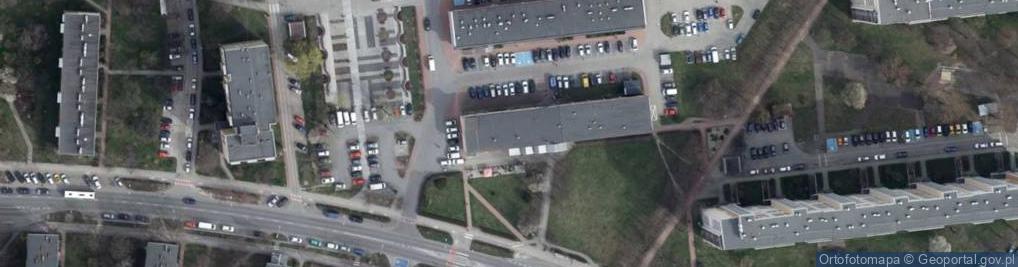 Zdjęcie satelitarne Centrum handlowe