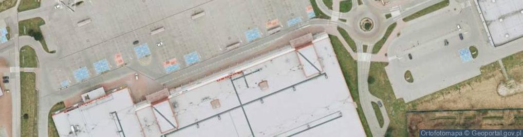 Zdjęcie satelitarne CH Auchan Kielce