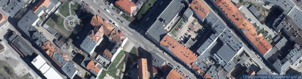 Zdjęcie satelitarne Chełmiec