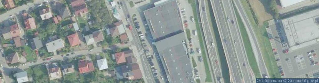 Zdjęcie satelitarne Dekada Myślenice