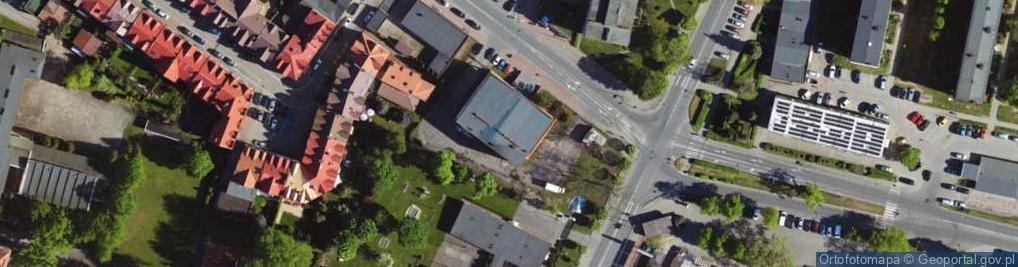Zdjęcie satelitarne Dom Handlowy
