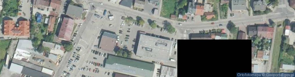 Zdjęcie satelitarne Galeria Proszowice