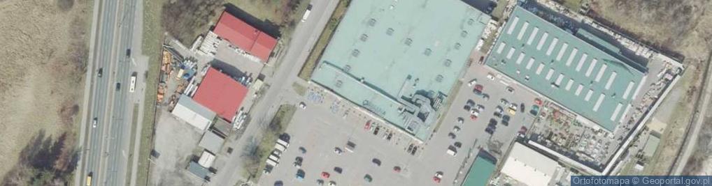 Zdjęcie satelitarne Galeria Sandomierz