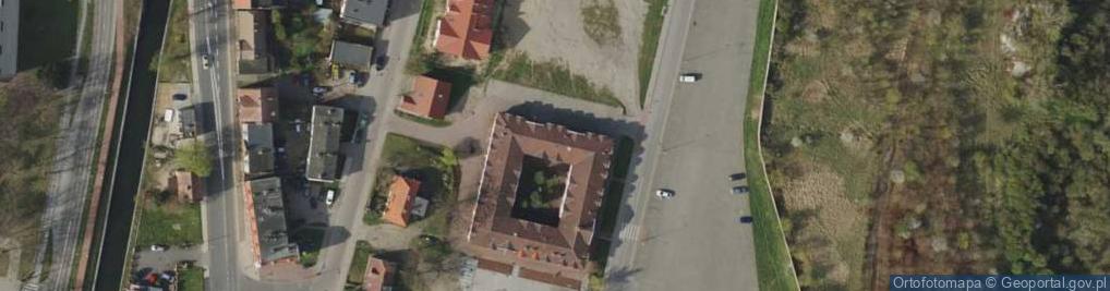 Zdjęcie satelitarne Pawilon Handlowy Kwadrat