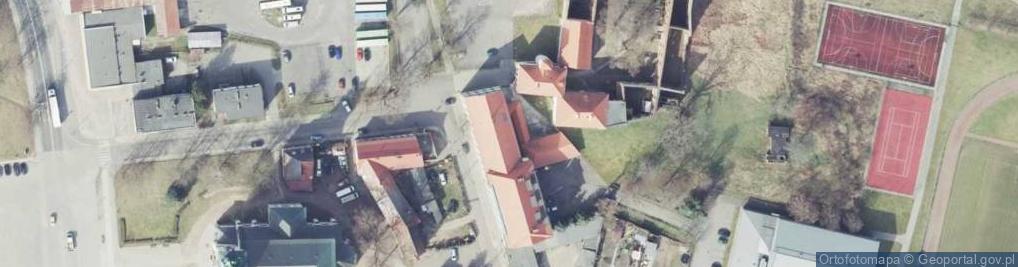Zdjęcie satelitarne Centrum Artystyczno - Kulturalne Zamek