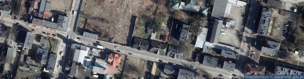 Zdjęcie satelitarne Centrum Kultury Dziecka Filia nr 1. MOK
