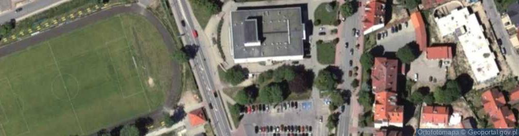 Zdjęcie satelitarne Centrum Kultury i Turystyki