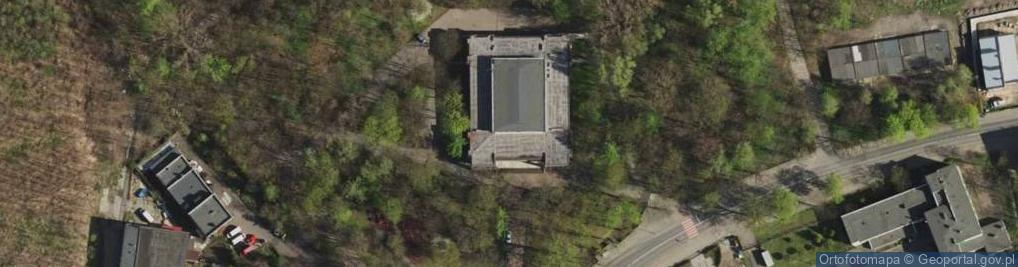 Zdjęcie satelitarne Centrum Kultury Śląskiej