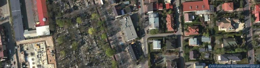 Zdjęcie satelitarne Centrum Kultury w Piasecznie