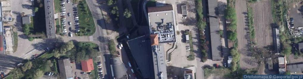 Zdjęcie satelitarne Centrum Nowoczesności Młyn Wiedzy