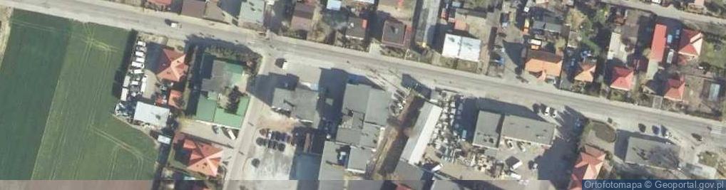 Zdjęcie satelitarne Gminny Ośrodek Kultury w Lipnie