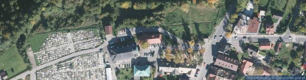 Zdjęcie satelitarne Gminny Ośrodek Kultury