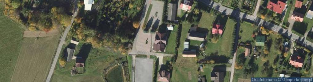 Zdjęcie satelitarne Gminny Ośrodek Kultury