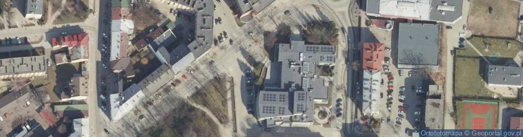 Zdjęcie satelitarne Jasielski Dom Kultury