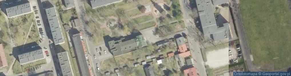 Zdjęcie satelitarne Miejski Dom Kultury
